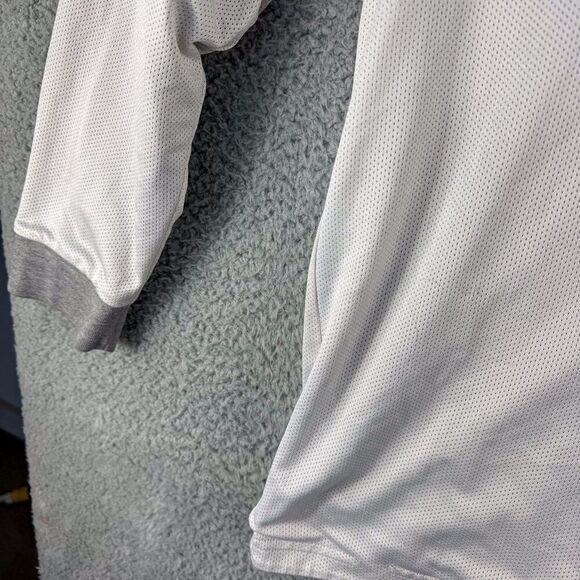 Nike Athletics‎ Reversible Shirt Mens Medium Gray White Outdoor Basketball Gym - Picture 11 of 16